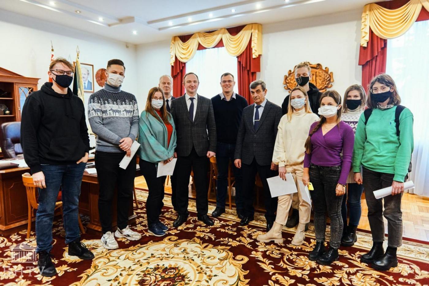 Ректор БНТУ поздравил медиацентр